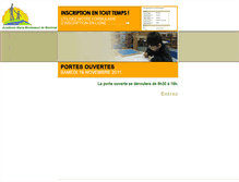 Tablet Screenshot of montessorimontreal.com